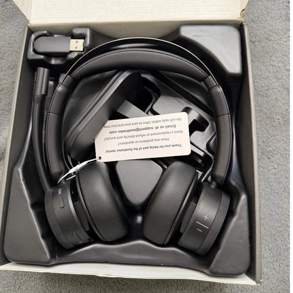 Soothielec KH156M Wireless Headset Unisex OS Black New Bluetooth Charging Stand